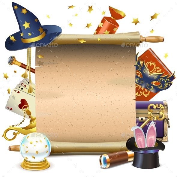 Vector Magic Scroll - Miscellaneous Vectors