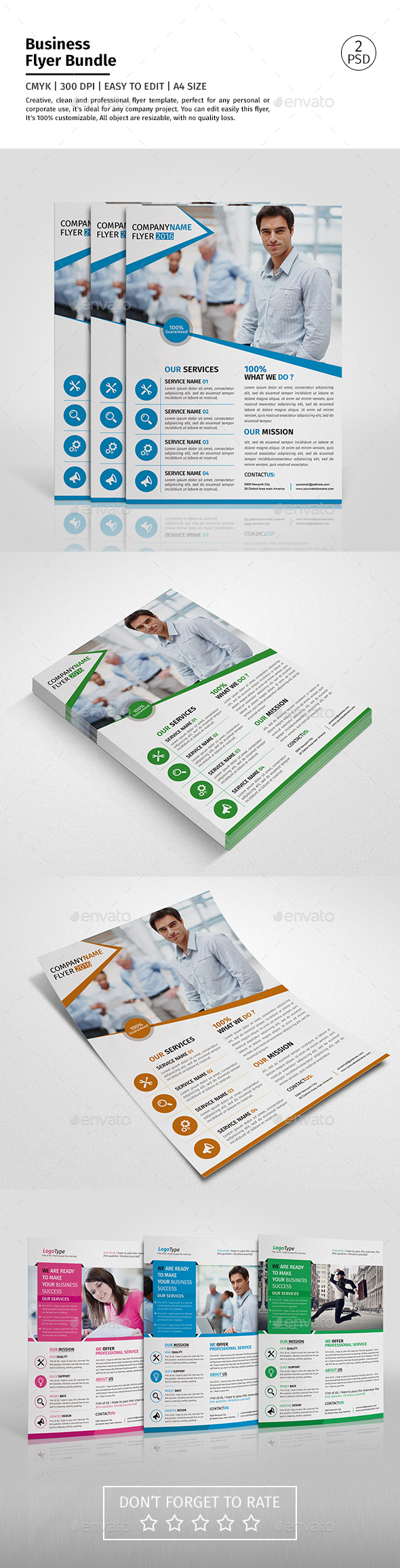 Corporate Flyer Bundle 09 - Corporate Flyers