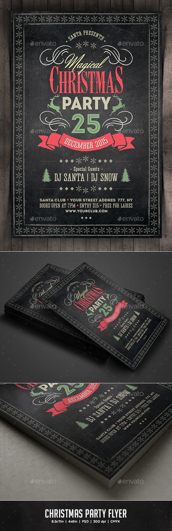 Christmas Party Flyer - Holidays Events