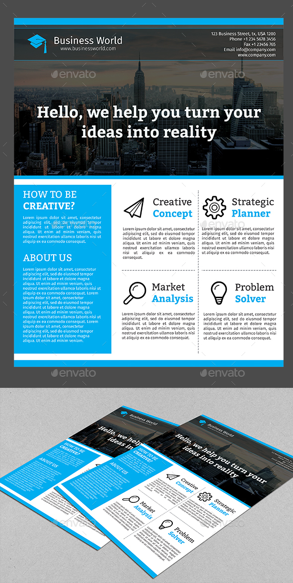 Clean Corporate Flyer - Corporate Flyers