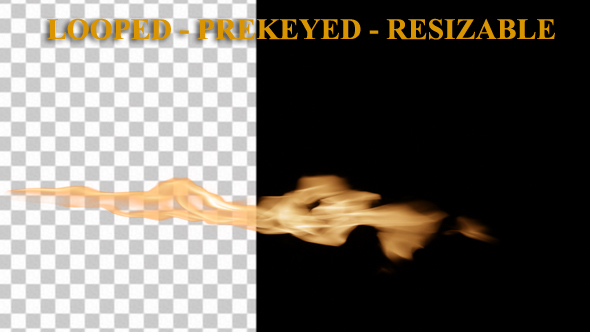 Real Fire Looped Prekeyed