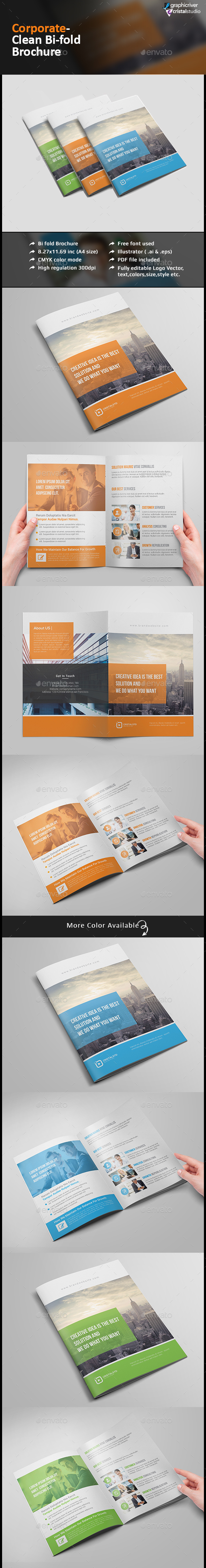 Bi-fold Brochure - Corporate Brochures