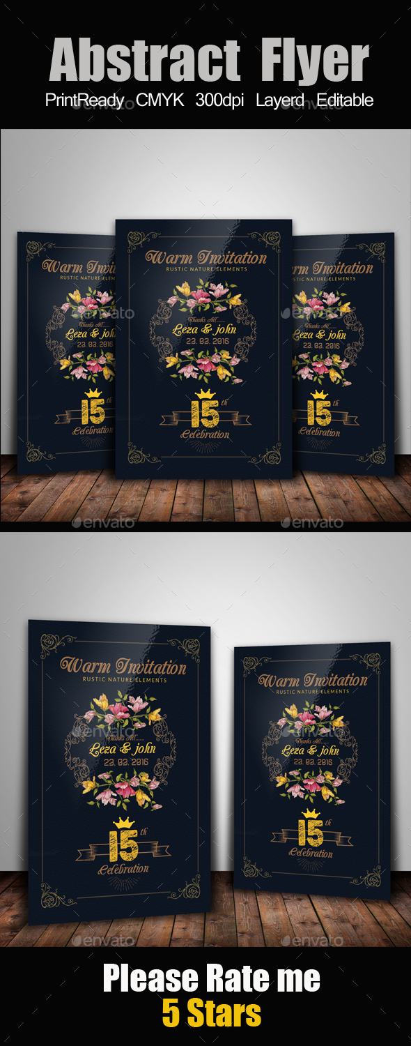 Luxury Invitation Card - Cards & Invites Print Templates