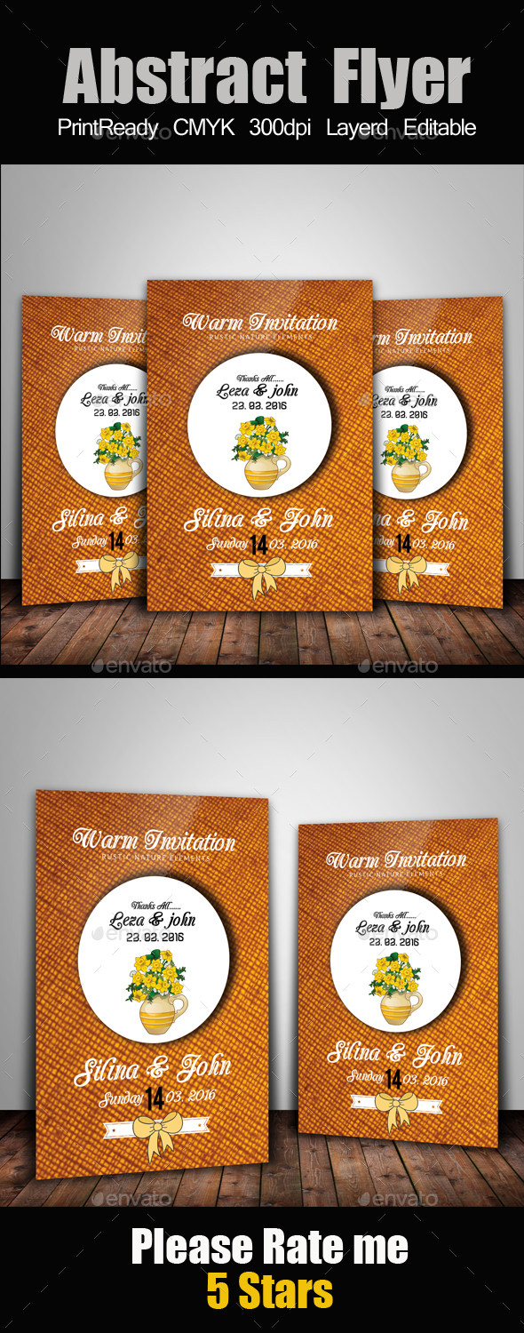 Simple Invitation Card - Cards & Invites Print Templates