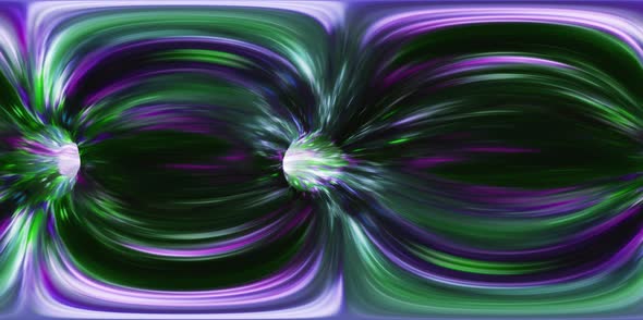 360° VR Abstract Colors Wormhole Loop alt