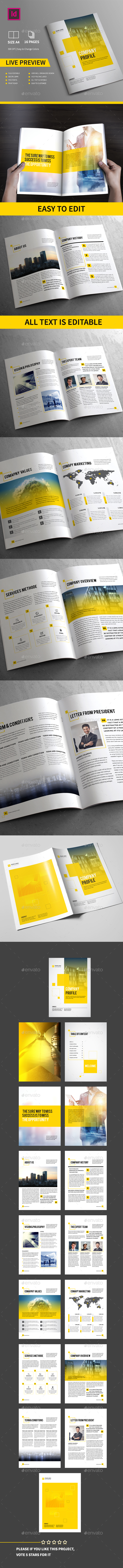 Multipurpose Corporate Brochure 16 Pages A4 - Corporate Brochures