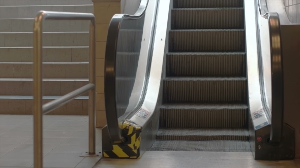 Train Station Escalators