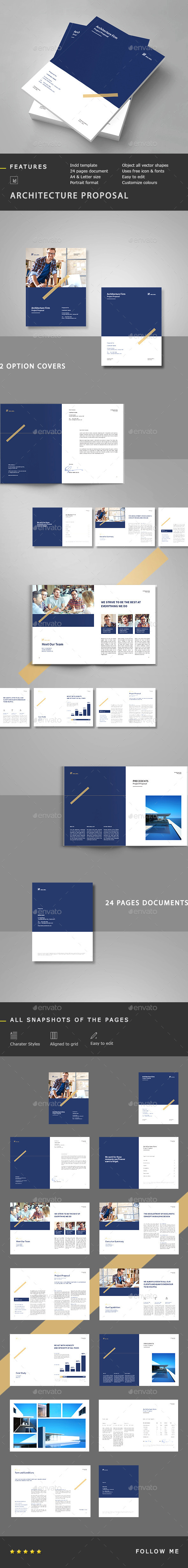Architecture Proposal - Proposals & Invoices Stationery