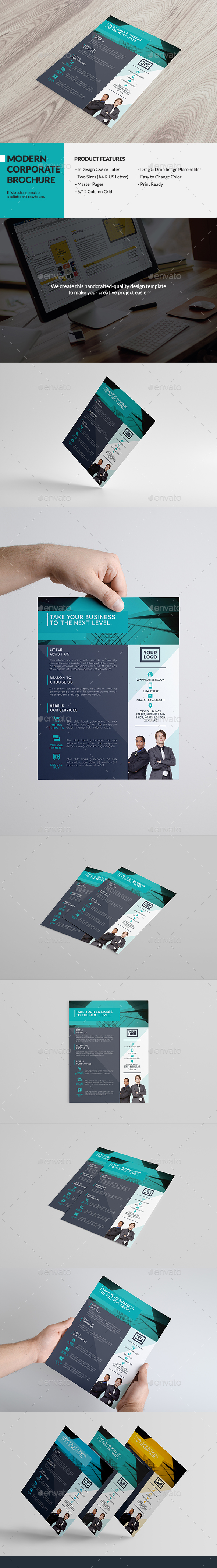 Modern Corporate Flyer - Flyers Print Templates