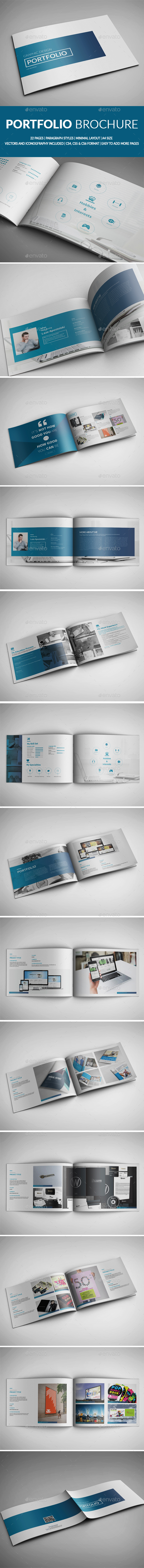 Portfolio Template - Brochures Print Templates