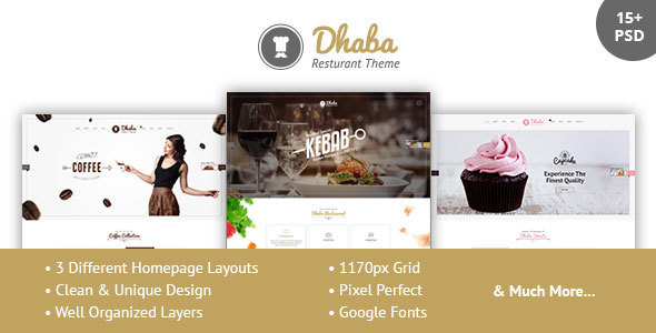 Dhaba - Restaurant - ThemeForest 13487790
