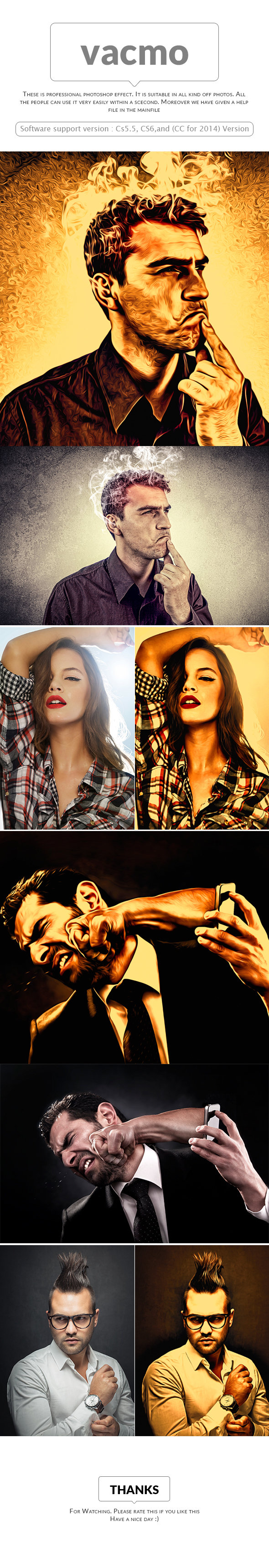 Vacmo - Photo Effects Actions