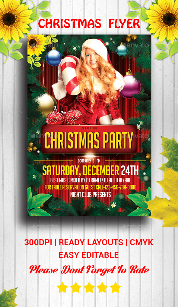 Christmas Flyer - Events Flyers