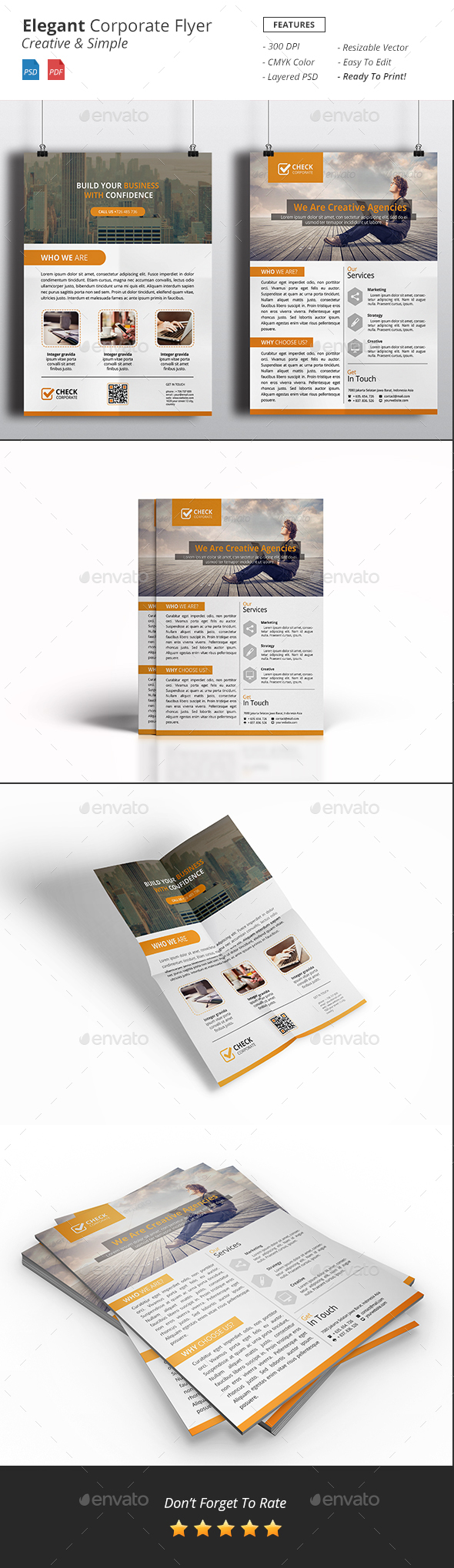 Elegant Corporate Flyer - Corporate Flyers