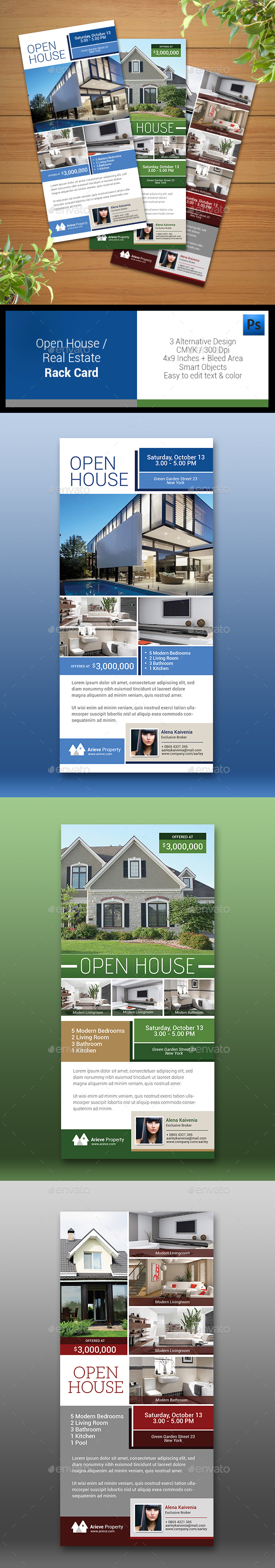 Open House / Real Estate Rack Card - Corporate Flyers