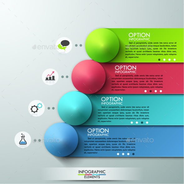 Modern Infographics Options Template