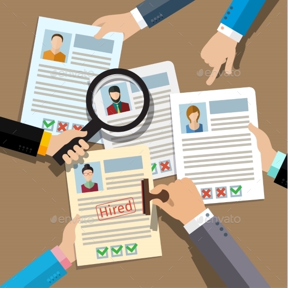 Concept Of Searching Professional Staff - Concepts Business