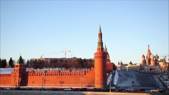 Winter Kremlin
