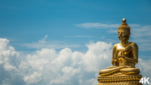 Buddha On Bright Clouds alt