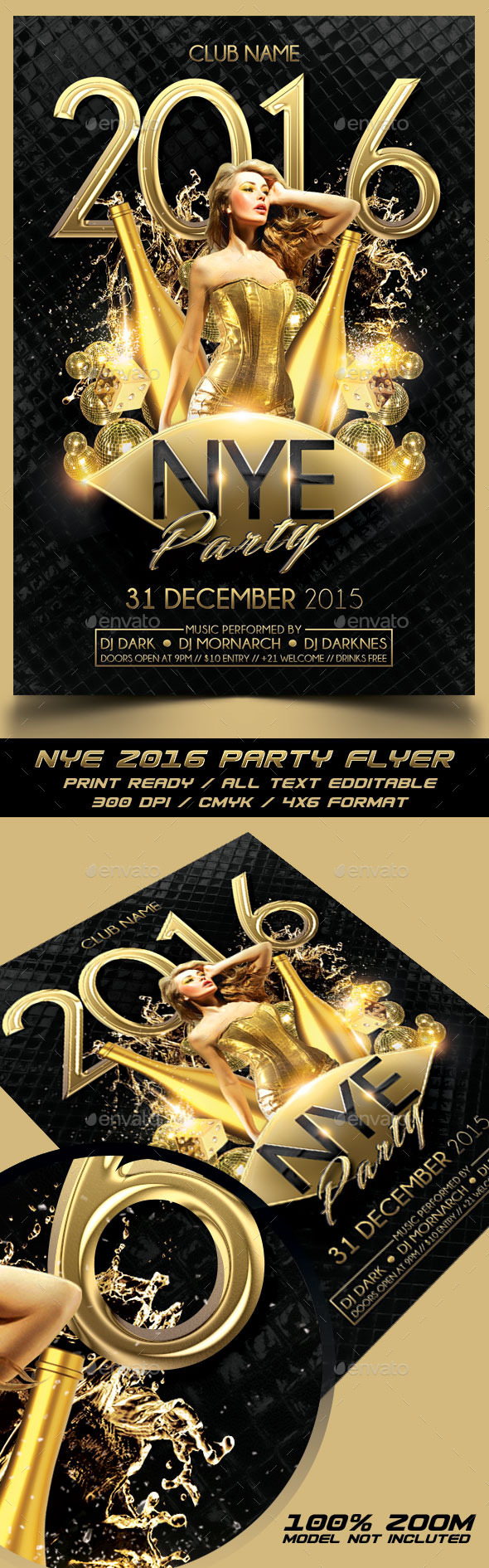 NYE 2016 Flyer - Events Flyers