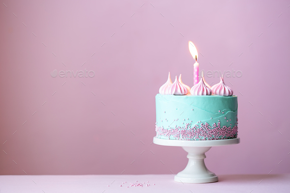 Birthday cake - Stock Photo - Images