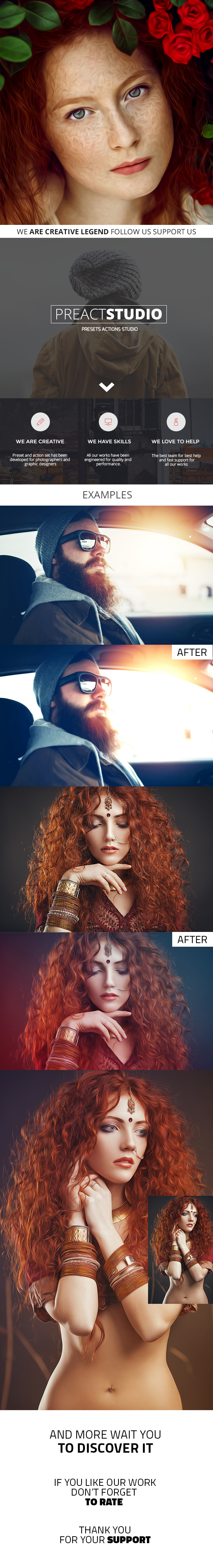 Realistic Oil Paint Photoshop Action - Photo Effects Actions