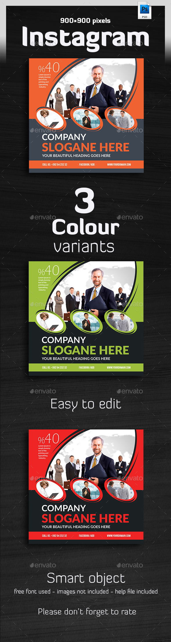 Ultimate Instagram Template - Miscellaneous Social Media