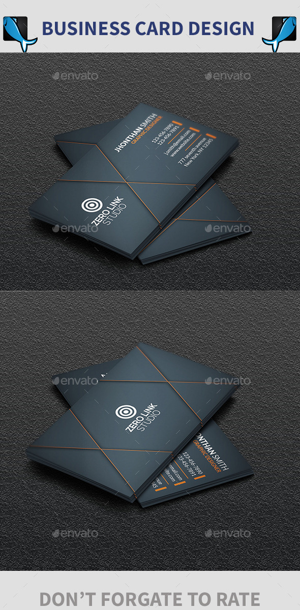 Corporate Business Card - Business Cards Print Templates