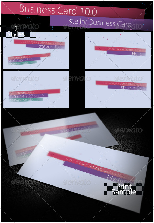 Stellar Business Card 10.0