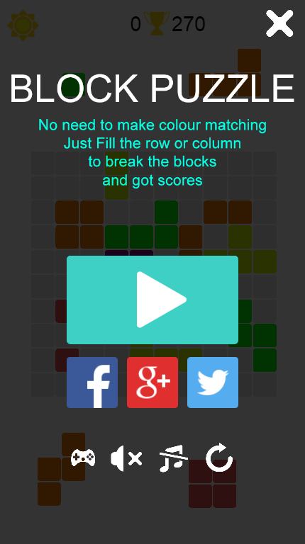 Block Puzzle C2V by crazyprogrammer | CodeCanyon