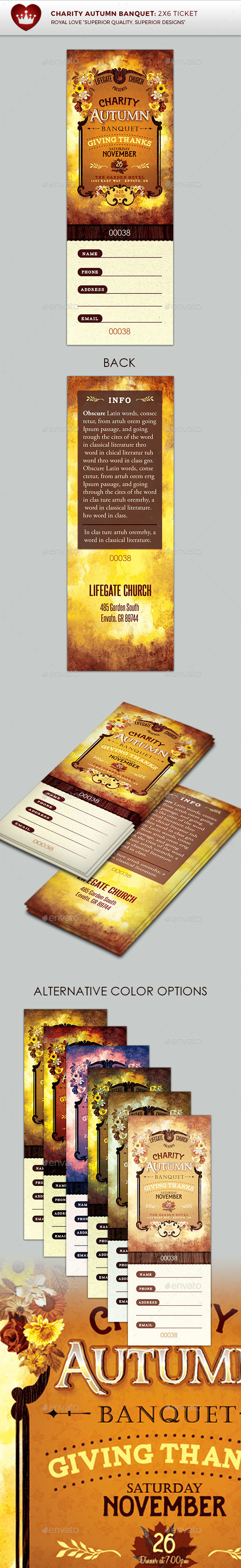 Charity Autumn Banquet Ticket - Holidays Events