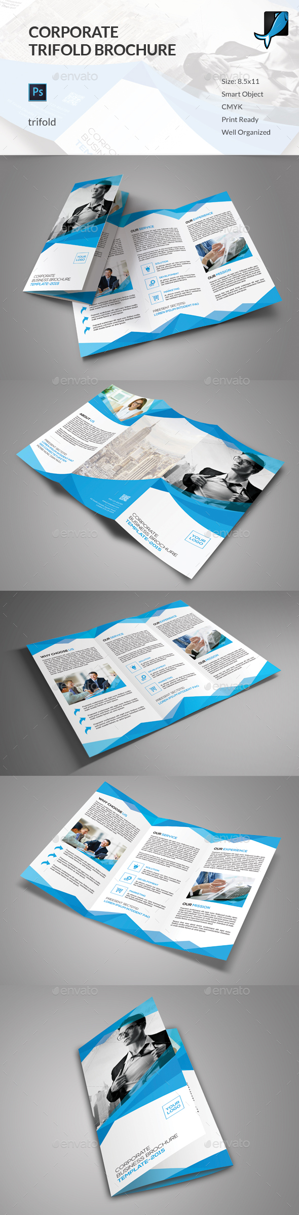 Corporate Trifold Brochure - Corporate Brochures