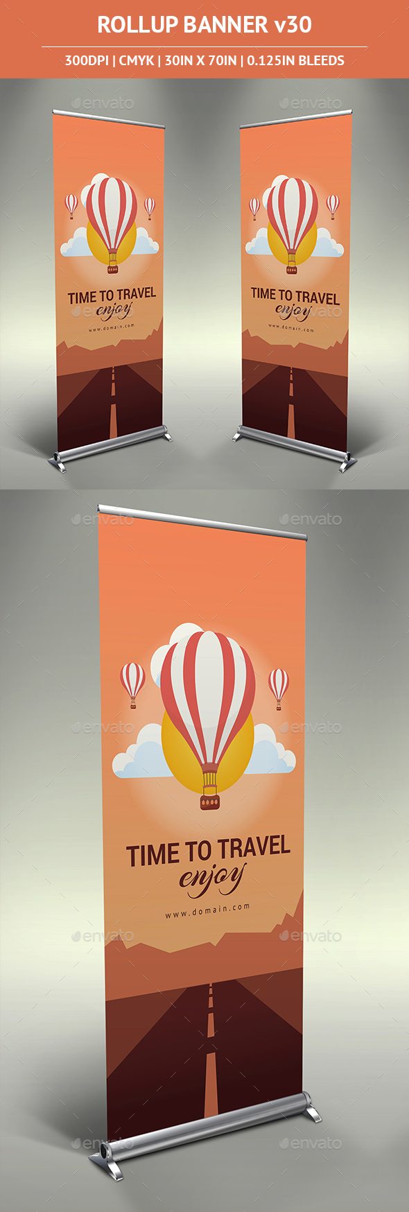 Rollup Banner vol30 - Signage Print Templates