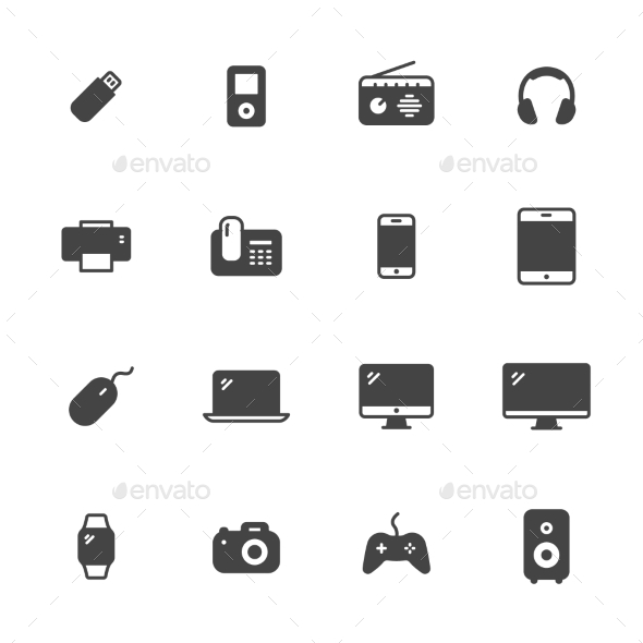 Devices Icons - Technology Icons