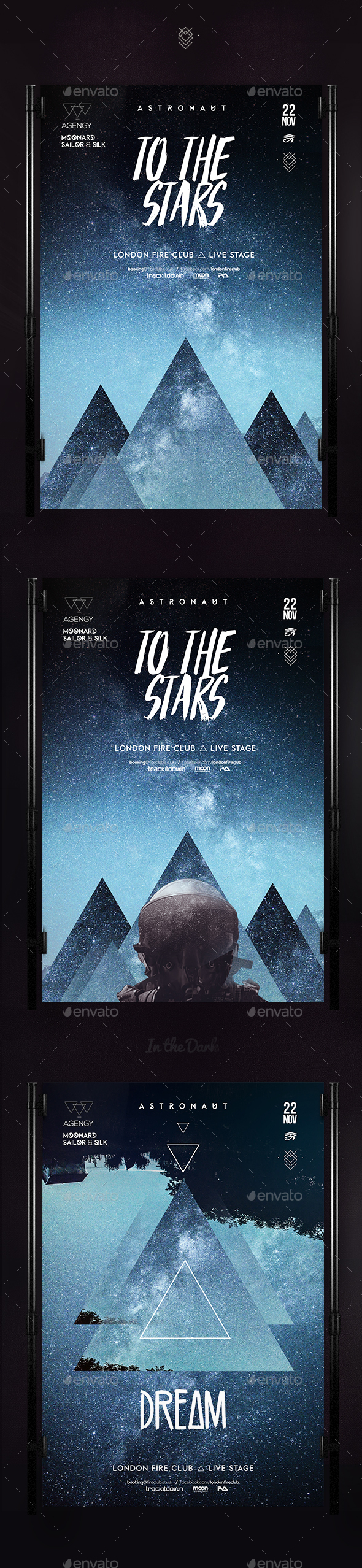 Galaxy Poster - Clubs & Parties Events