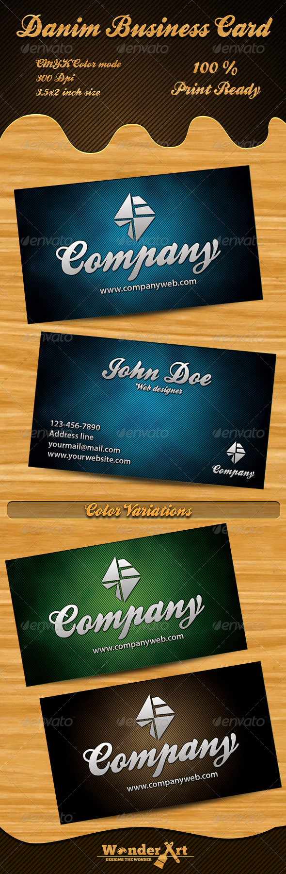 Danim Business Card