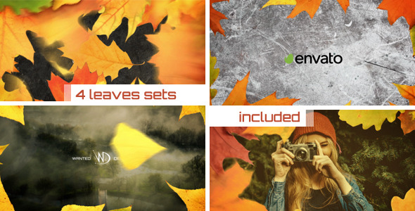 Autumn Leaves Logo / Image Reveal Pack