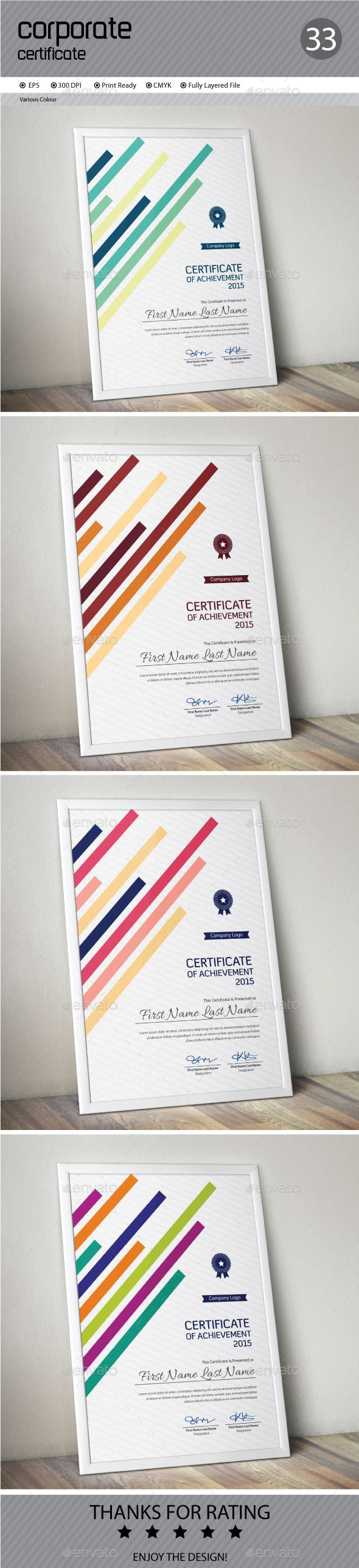 Certificate - Certificates Stationery