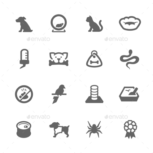 Simple Pets Icons - Icons