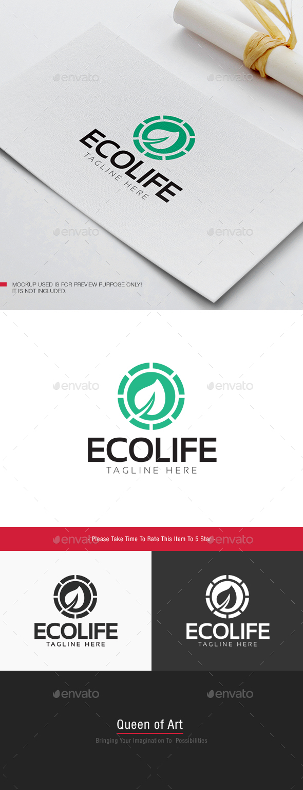 Eco Life Logo - Nature Logo Templates
