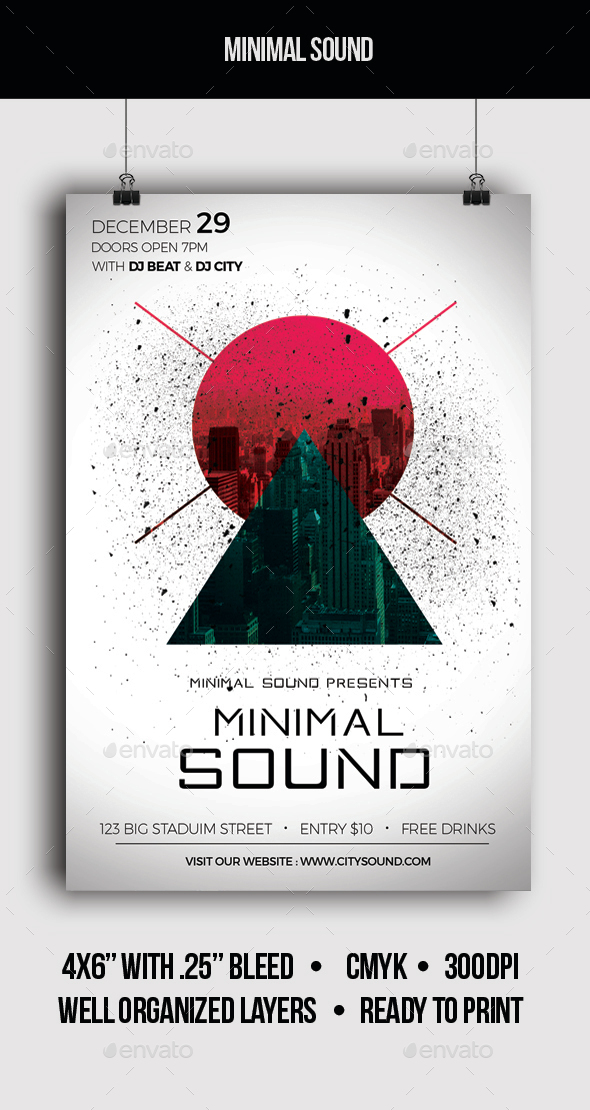 Minimal Sound - Flyer - Clubs & Parties Events