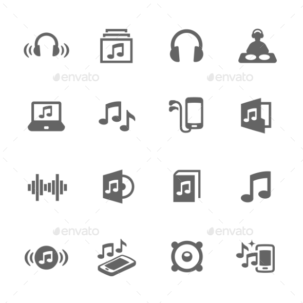 Simple Sound Icons - Icons