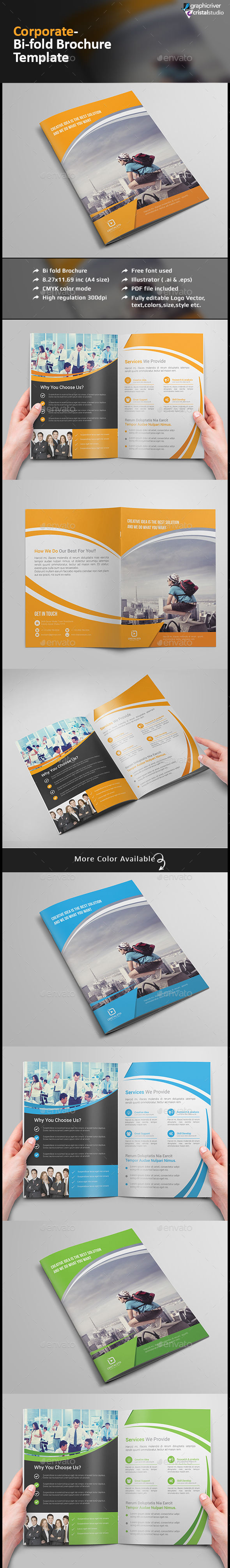 Bi-fold Brochure-Multipurpose - Corporate Brochures
