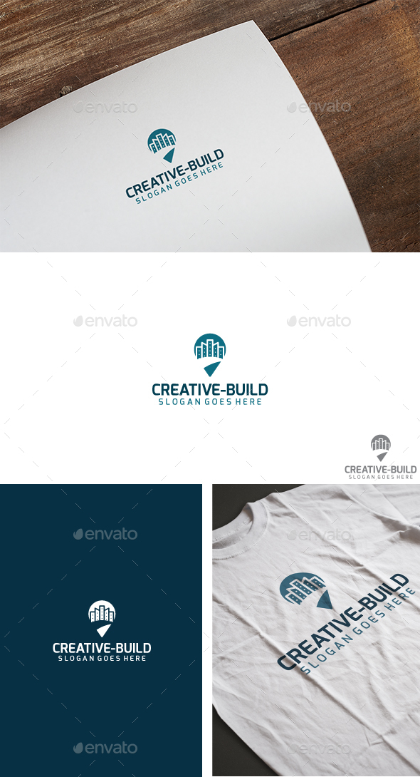 Creative Build Logo - Buildings Logo Templates