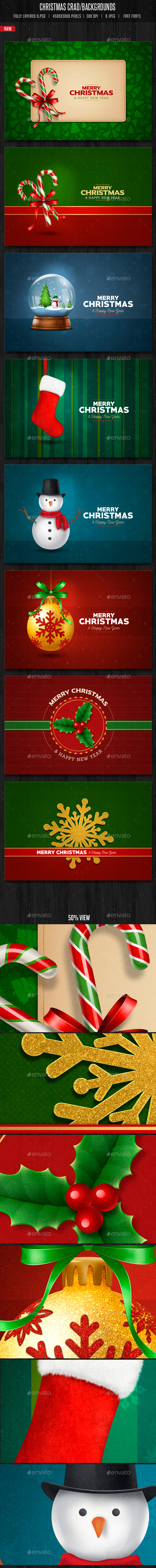 Christmas Cards / Backgrounds