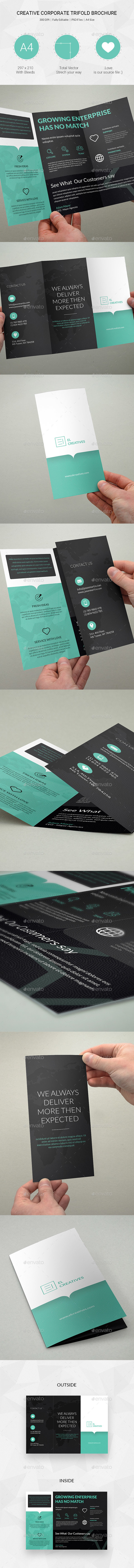 Creative Corporate Trifold Business Brochure - 21 - Corporate Brochures