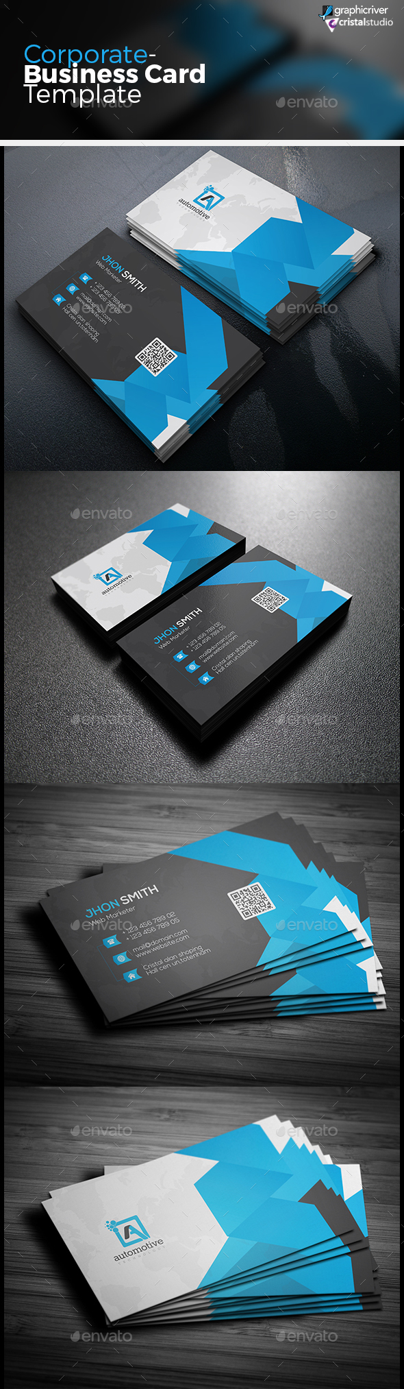 Corporate Business Card - Corporate Business Cards