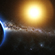Earth And Sun From Space Orbit - VideoHive Item for Sale