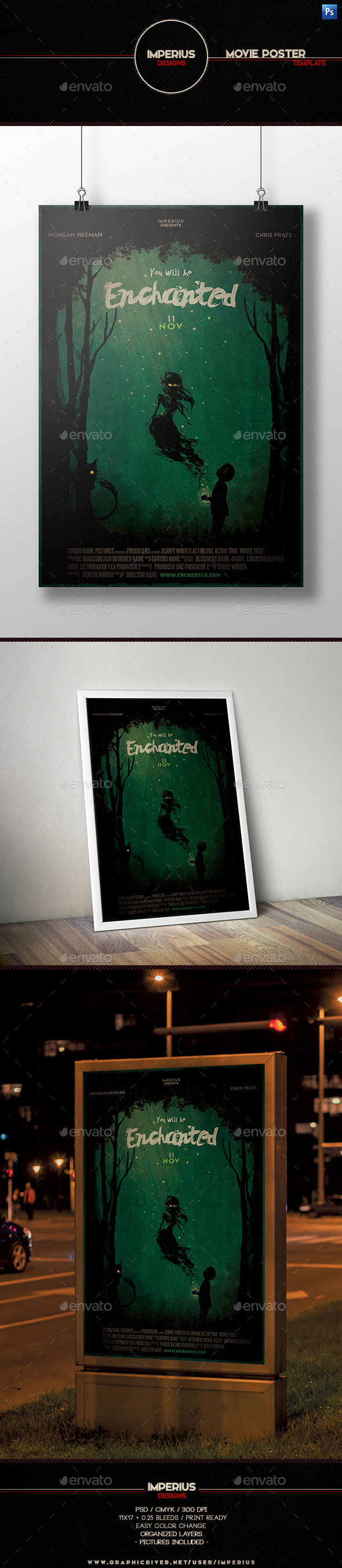 Enchanted Movie Poster - Miscellaneous Events