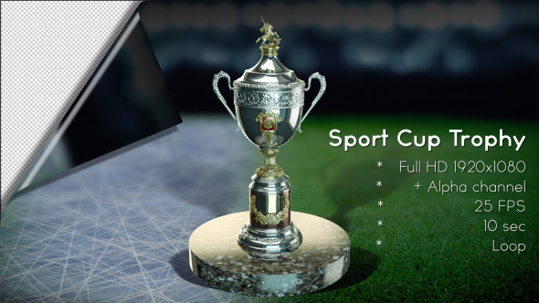 3D Sport Cup Trophy 01